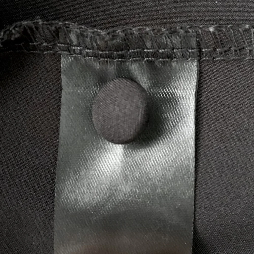 Lulu’s Conversation Piece Black Cap Sleeves Backless Maxi Dress - Picture 6 of 7